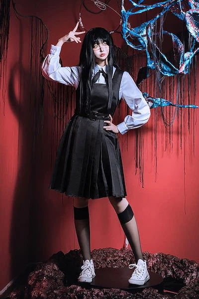 贩売促进 コスチューム ハロウィン コスプレ衣装 三鷹アサ チェンソーマン スーツ ハロウィン 2024年コスプレ 贩売促进 コスチューム ハロウィン コスプレ衣装 三鷹アサ チェンソーマン スーツ ハロウィン 2024年コスプレ