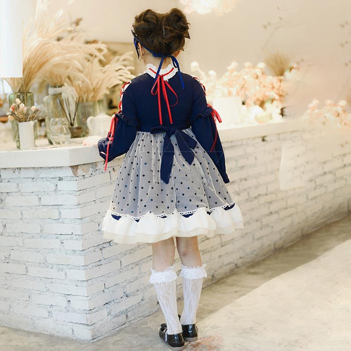 ワンピース ゴスロリ Aライン リボン 子供 キッズ コスチューム 記念撮影 誕生日 衣装 かわいい フリル 仮装 パーティ 髪飾り イベント ファッション ワンピース ゴスロリ Aライン リボン 子供 キッズ コスチューム 記念撮影 誕生日 衣装 かわいい フリル 仮装 パーティ 髪飾り イベント ファッション