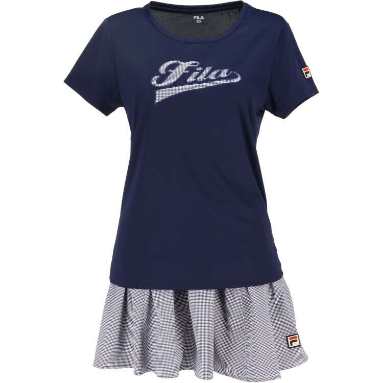 アップリケTシャツ（レディース） L フィラネイビー #VL2855-20