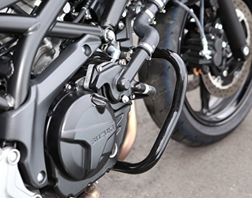 キジマ(Kijima) バイクパーツ エンジンガード スチール製 SV650( 16-) ブラック