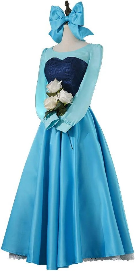 アリエル コスプレ衣装 コスム 大人用 ドレス ワンピース 人魚姫 コスプレ衣装 ハロウィン 衣装 コスプレ