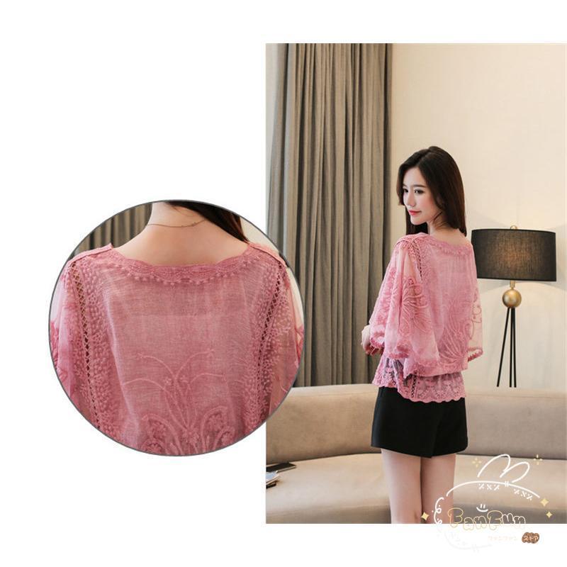 Tシャツ レディース 半袖 トップス カットソー 花柄 デザイン レース カジュアル 快適 無地 薄手 涼しい ルームウェア 春 夏 セール