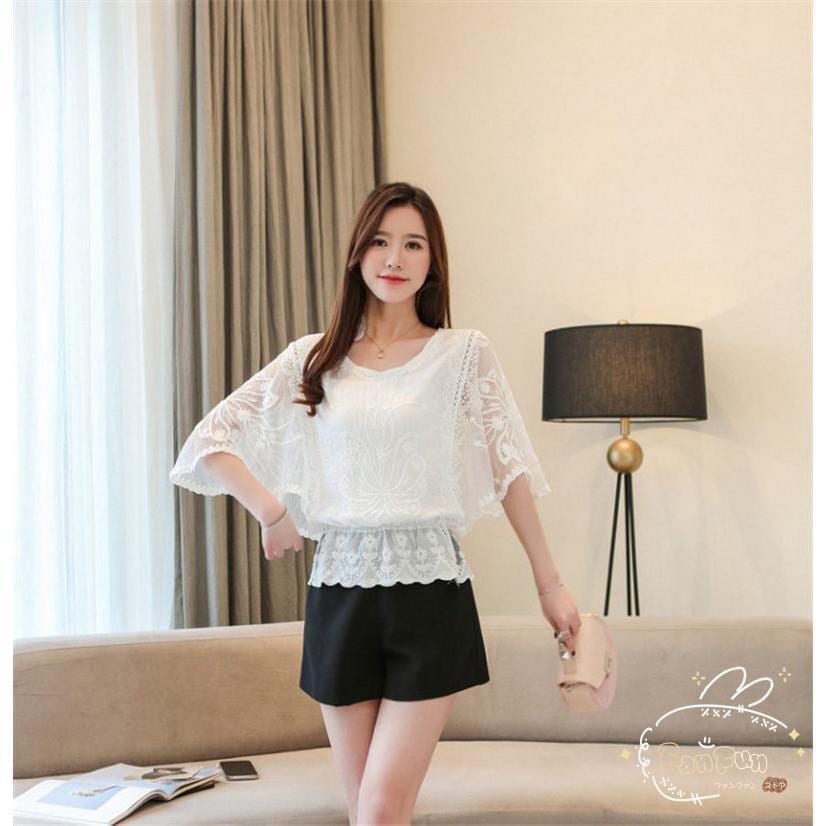 Tシャツ レディース 半袖 トップス カットソー 花柄 デザイン レース カジュアル 快適 無地 薄手 涼しい ルームウェア 春 夏 セール