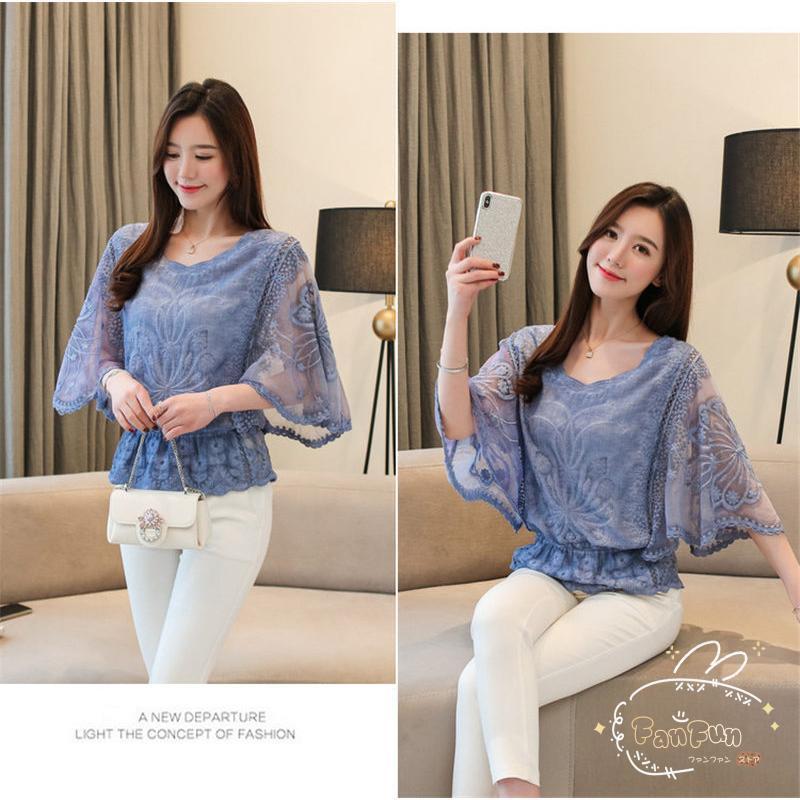 Tシャツ レディース 半袖 トップス カットソー 花柄 デザイン レース カジュアル 快適 無地 薄手 涼しい ルームウェア 春 夏 セール