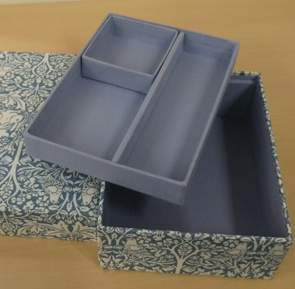 ソーイングボックス カルトナージュ (ウィリアムモリス)ブラザーラビット ソーイングボックス カルトナージュ (ウィリアムモリス)ブラザーラビット