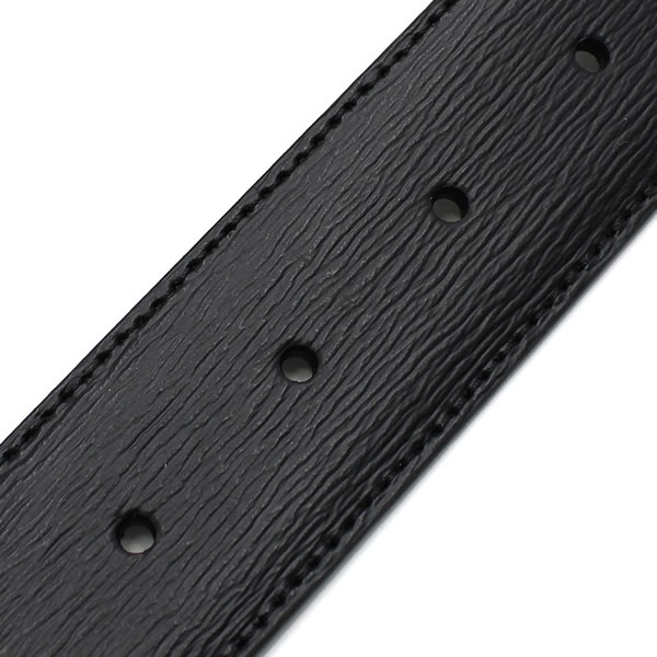 ベルト MB114435 レクタンギュラー メンズ ブラック ベルト MB114435 レクタンギュラー メンズ ブラック