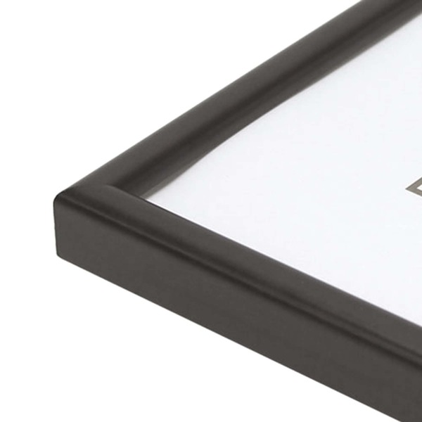 [木製額]温かみのある木製フレーム デッサン額 四ツ切サイズ（424x348mm）ブラック