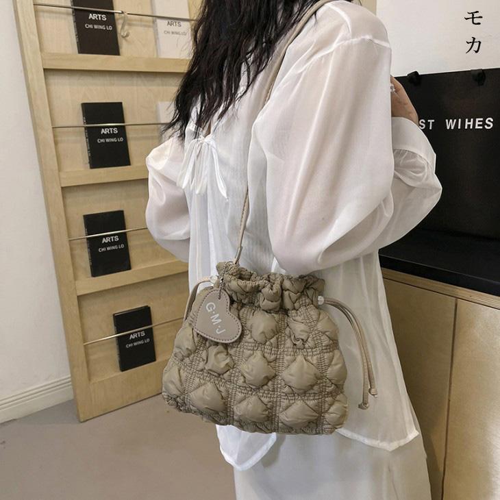 【期間限定】ショルダーバッグ キルティング 巾着 ハートチャーム かわいい 大人ガーリー お出かけ 2024秋冬新作【akb409-024】【予約販売:15-20日】宅込 【期間限定】ショルダーバッグ キルティング 巾着 ハートチャーム かわいい 大人ガーリー お出かけ 2024秋冬新作【akb409-024】【予約販売:15-20日】宅込