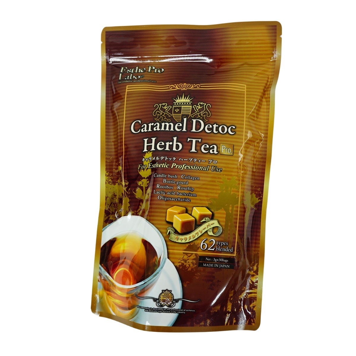 【5個セット】 エステプロラボ キャラメル デトック ハーブティー プロ 3g30包 排出系 健康茶 Esthe Pro Labo