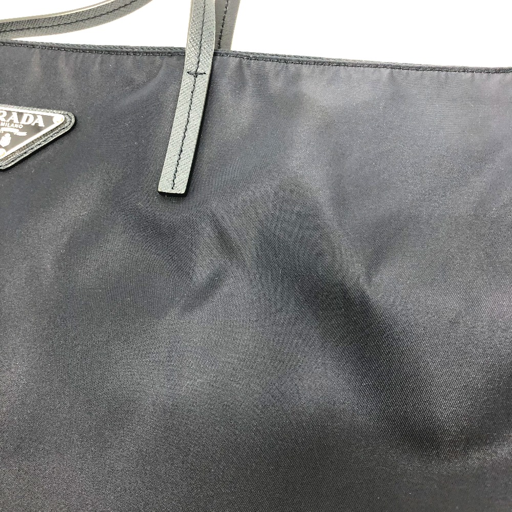 ショルダーバッグ 1BG189 トートバッグ/斜め掛け トライアングルロゴ カバン 2WAY ナイロン ネイビー