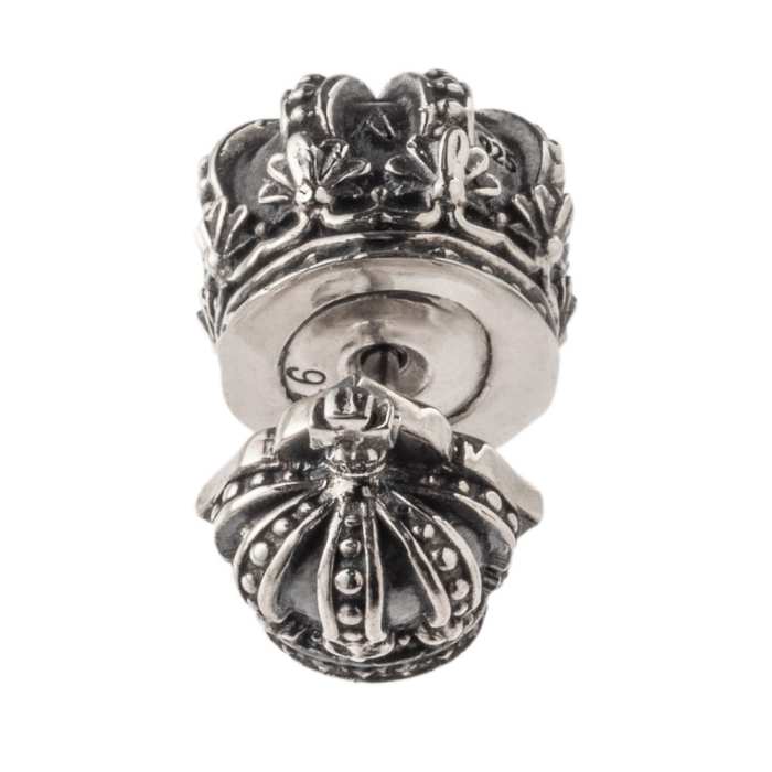 アルテミスキングス ARTEMIS KINGS クラウン キャッチ スタッド シルバー ピアス 片耳分 AKE0110 アルテミスキングス ARTEMIS KINGS クラウン キャッチ スタッド シルバー ピアス 片耳分 AKE0110