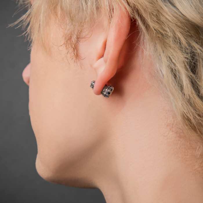 アルテミスキングス ARTEMIS KINGS クラウン キャッチ スタッド シルバー ピアス 片耳分 AKE0110 アルテミスキングス ARTEMIS KINGS クラウン キャッチ スタッド シルバー ピアス 片耳分 AKE0110