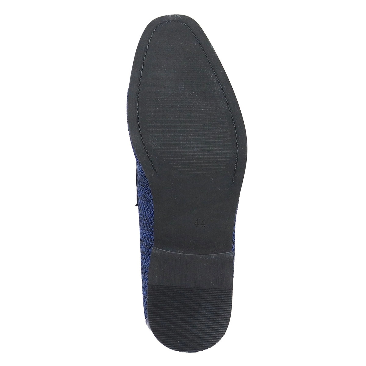 ローファー メンズ おしゃれ ビット 幅広 3E 歩きやすい シンプル カジュアル Uチップ メッシュ 2.5cmヒール 6325 青 ネイビー グレー Dedes