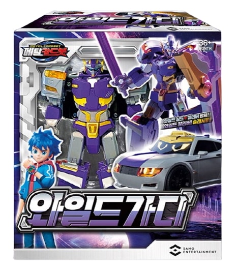 [2023 NEW 3点セット] メタル カード ボット ワイルドガーディ 韓国/ロボット/遊具/変身ロボット/アクションフィギュア/誕生日プレゼント/男/アニメ/自動車/フォークレイン