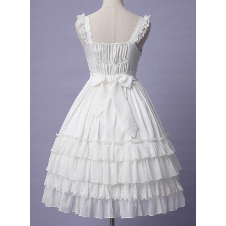 ロリータ ドレス ウェディングドレス ジャンパースカート ワンピース 春夏秋 ゴシック 純白 ホワイト ヘッドドレス ロリータ ドレス ウェディングドレス ジャンパースカート ワンピース 春夏秋 ゴシック 純白 ホワイト ヘッドドレス