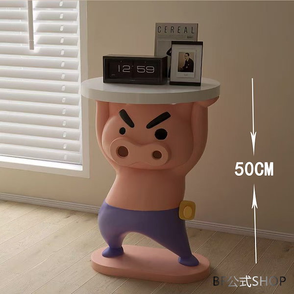 (海外大人気)クレヨンしんちゃん ボーちゃん サイドテーブル 高さ45cm 海外大人気)クレヨンしんちゃん ボーちゃん サイドテーブル 高さ