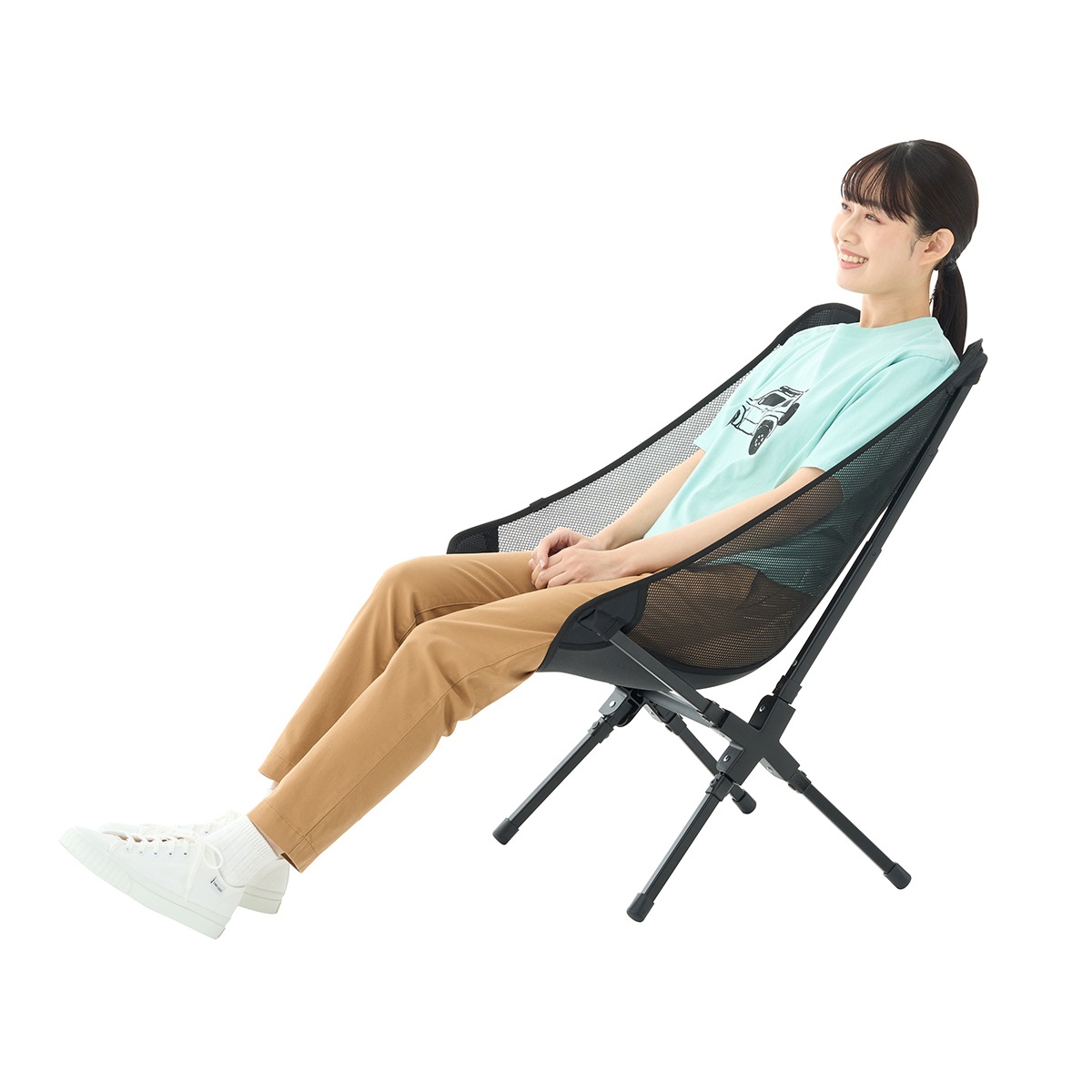 73329007 イージーセットバケットチェア コンパクトチェア キャンプ用品 アウトドア用品 ソロキャン 行楽 軽量 コンパクト 簡単設営