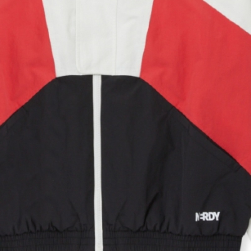 NERDY スポーティーカラーブロックウィンドブレーカーブラック NERDY スポーティーカラーブロックウィンドブレーカーブラック