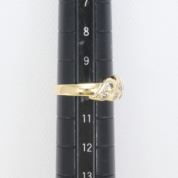 K18 18金 YG リング 指輪 10号 ブラウンダイヤ 1.01 ジュエリー 中古 K18 18金 YG リング 指輪 10号 ブラウンダイヤ 1.01 ジュエリー 中古