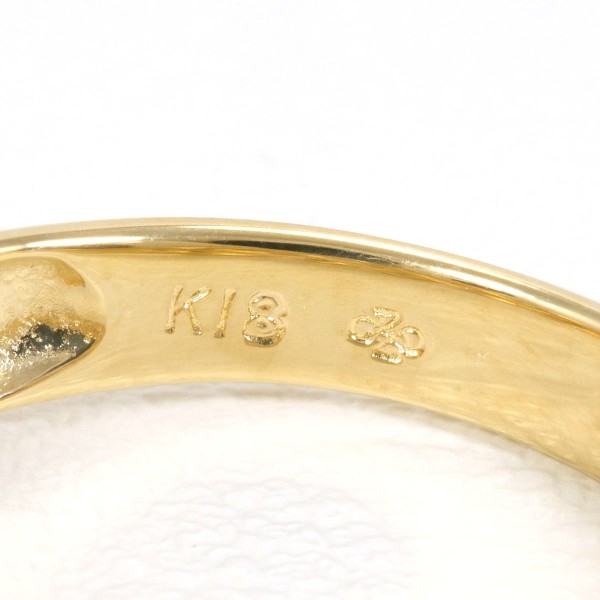 K18 18金 YG リング 指輪 10号 ブラウンダイヤ 1.01 ジュエリー 中古 K18 18金 YG リング 指輪 10号 ブラウンダイヤ 1.01 ジュエリー 中古