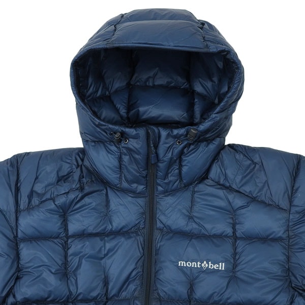モンベル プラズマ1000 アルパインダウン パーカ ダウンパーカー メンズ Mサイズ ナイロン ネイビー RM1101528PUID mont-bell