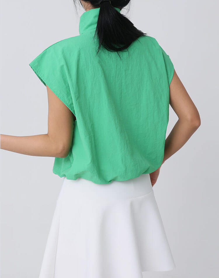 ゴルフウェア ベスト レディース 韓国 トップス 半袖 ノースリーブ ハーフジップ ロゴ ライン バイカラー 配色 スポーティ おしゃれ かわいい 体型カバー ゆったり 裾絞り 軽量 トレンド 春 夏 ゴルフウェア ベスト レディース 韓国 トップス 半袖 ノースリーブ ハーフジップ ロゴ ライン バイカラー 配色 スポーティ おしゃれ かわいい 体型カバー ゆったり 裾絞り 軽量 トレンド 春 夏