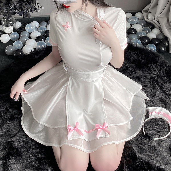 Qoo10] ハロウィン コスプレ セクシーナース服