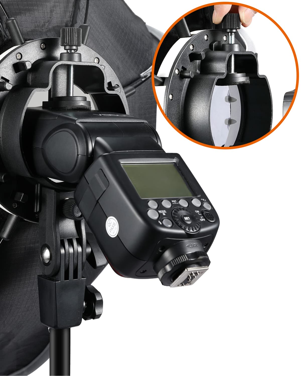 TRIOPO 65cm オクタゴン型ソフトボックス S型ブラケットマウント ポータブル 組み立て不要 ディフューザー付き Godox V1 AD100Pro AD200Pro TT600 TT685 TRIOPO 65cm オクタゴン型ソフトボックス S型ブラケットマウント ポータブル 組み立て不要 ディフューザー付き Godox V1 AD100Pro AD200Pro TT600 TT685