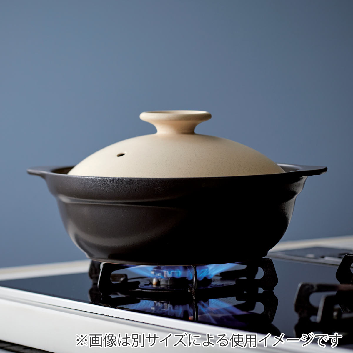 土鍋 6.5号 Karl IH対応 軽量土鍋 ガス火対応 オール熱源対応 電子レンジ可 オーブン可 軽量 軽い 目止め不要 2人用 3人用 2合 IH土鍋 直火土鍋 両手鍋 卓上鍋 季節鍋