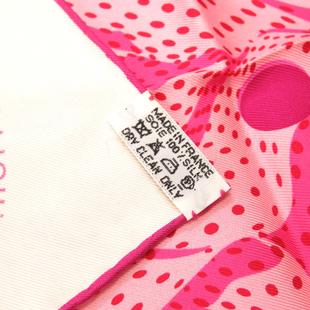 新品同様 カレ40 オラフラメンカ i HOLA FLAMENCA! スカーフ シルク/シルク ピンク 0213【中古】 レディース 新品同様 カレ40 オラフラメンカ i HOLA FLAMENCA! スカーフ シルク/シルク ピンク 0213【中古】 レディース