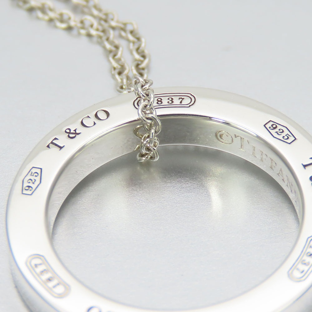 中古 ネックレス 1837 サークル シルバー925 約3.8g シルバー アクセサリー ペンダント 小物 レディース 女性 中古 ネックレス 1837 サークル シルバー925 約3.8g シルバー アクセサリー ペンダント 小物 レディース 女性