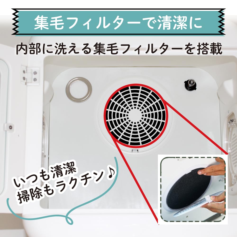 ベストアンサー ペットドライヤー ドライルーム ドライハウス ペットドライルーム 犬 猫 自動 ペット 乾燥箱 急速乾燥ケース 静音 オールシーズン お手入れ簡単 ハンズフリー ドライヤーボックス 日