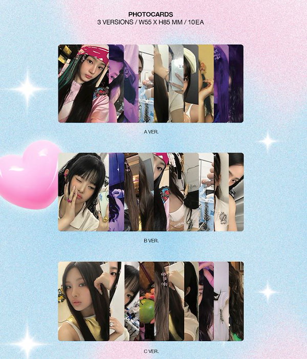 新品未開封 Newjeans フォトセット 2種 NewJeans!] Unboxing Part 2! Trading card storage too