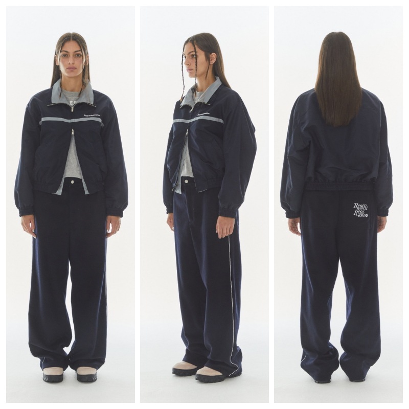 【REST&RECREATION】 LAYERED NYLON JACKET : 2COLORS 【REST&RECREATION】 LAYERED NYLON JACKET : 2COLORS