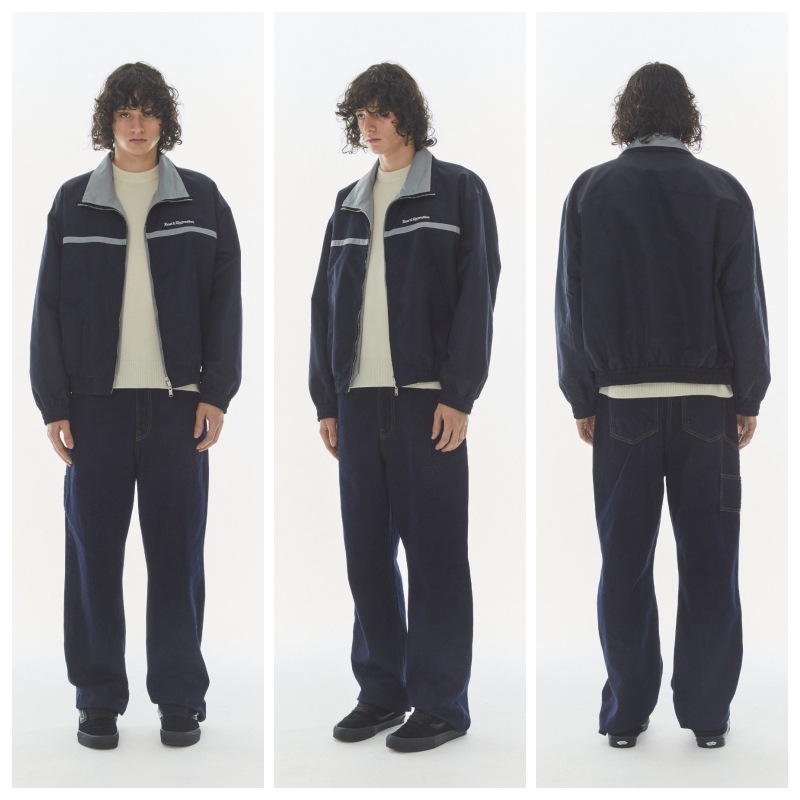 【REST&RECREATION】 LAYERED NYLON JACKET : 2COLORS 【REST&RECREATION】 LAYERED NYLON JACKET : 2COLORS