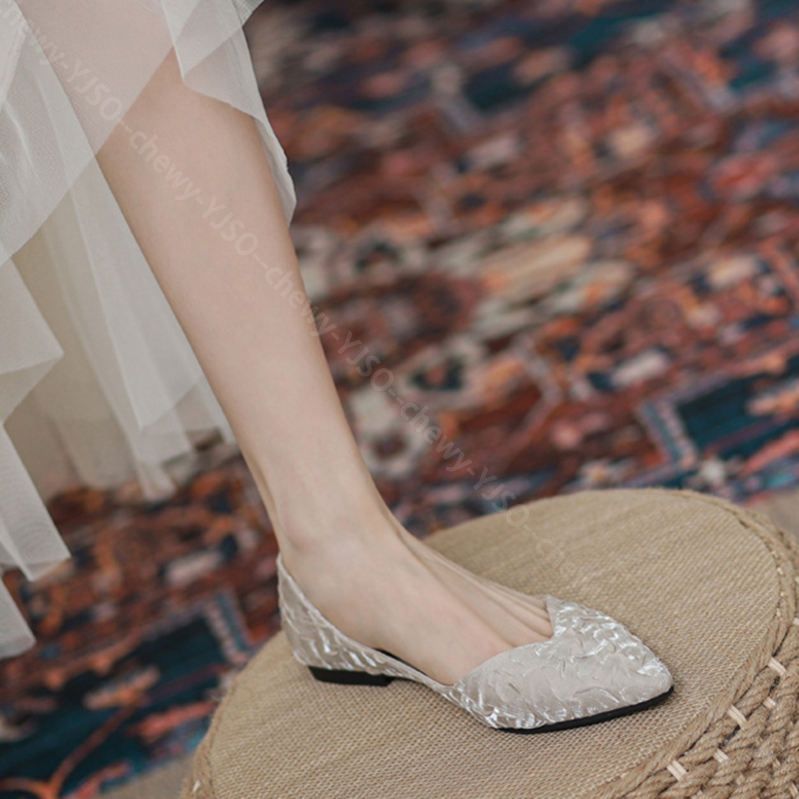 777円OFFクーポン パンプス ポインテッドトゥ レディース ローヒール おしゃれ きれいめ 可愛い 結婚式 パーティ キャバ やわらかい かかとが踏める 美脚 痛くない バレエシューズ 靴 フラッ