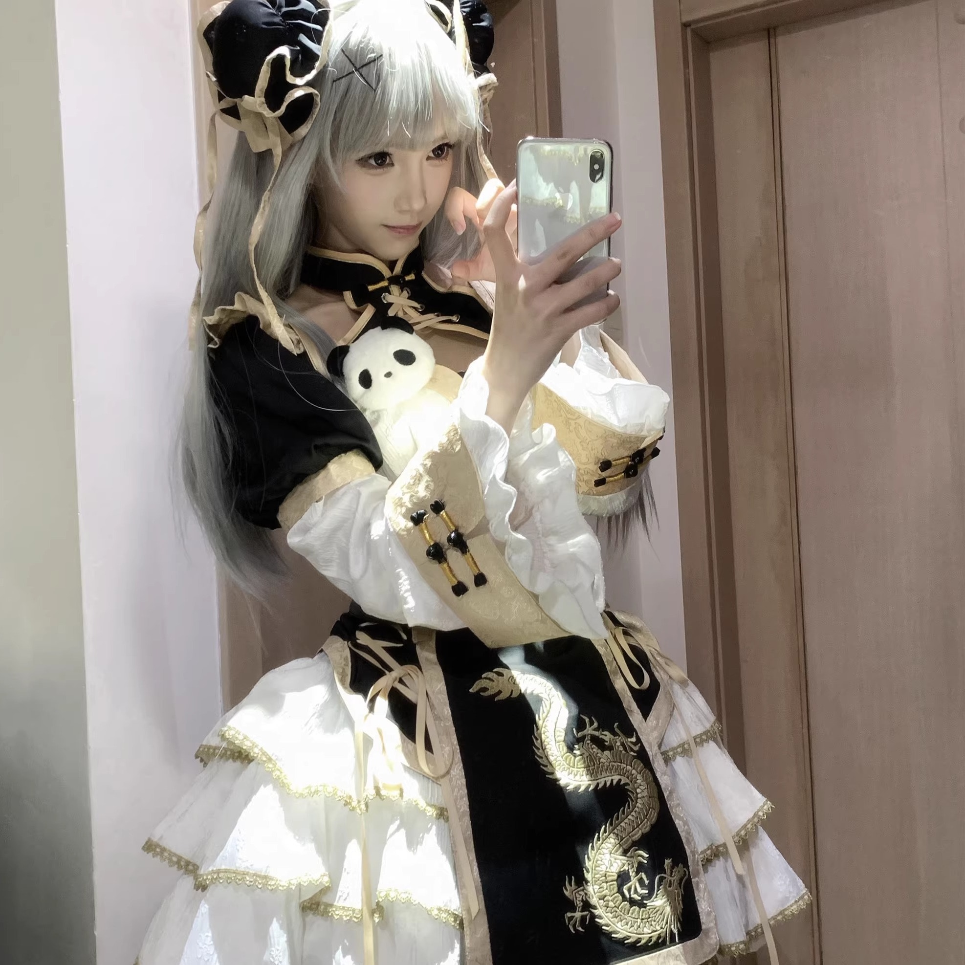 op中チャイナドレス改良ヤビ中少女ロリータドレス