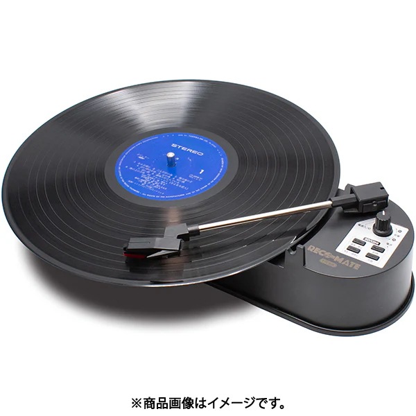 PTT-03K (ブラック) どこでもレコードプレーヤー RECO-MATE (レコメイト)