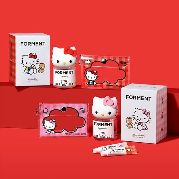 FORMENT×ハローキティ全3種類セット Qoo10] FORMENT [ハローキティ]シグネチャー パフューム