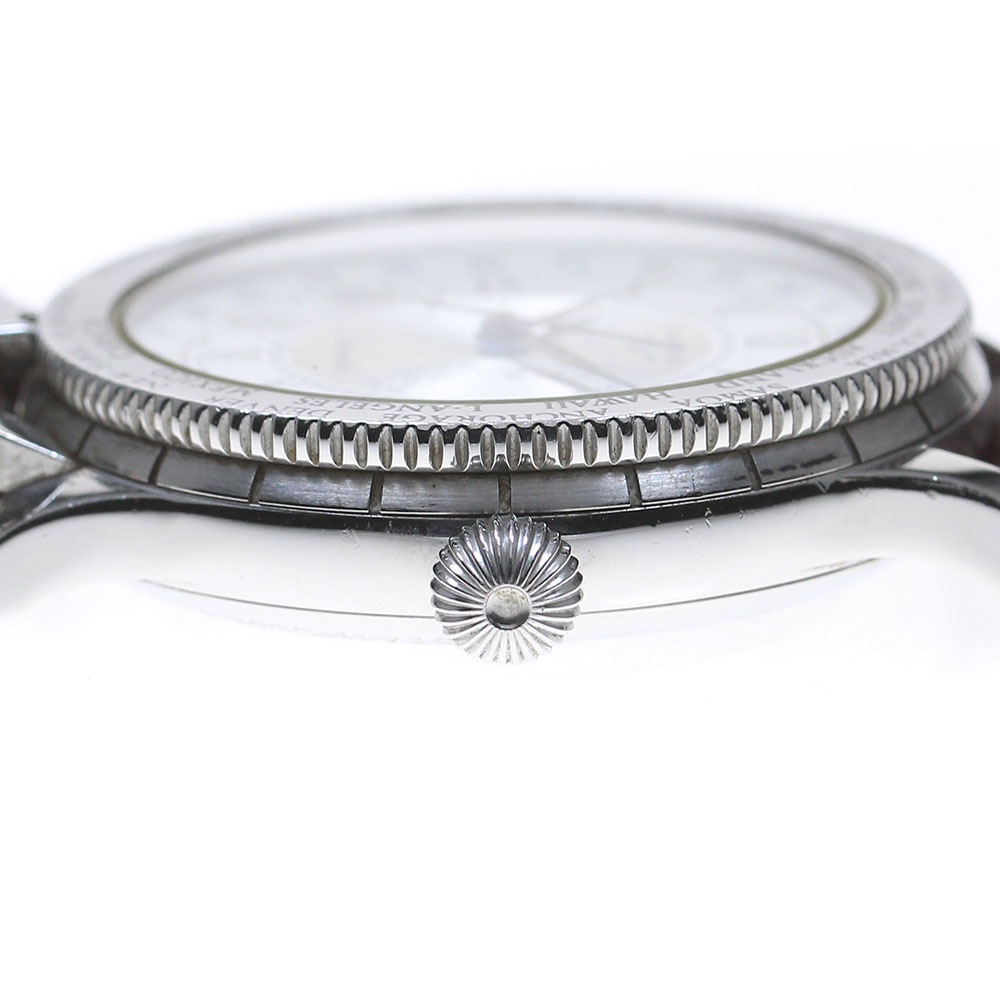 ロンジン LONGINES L2.610.4 リンドバーグ GMT デイト 自動巻き メンズ _844347【中古】