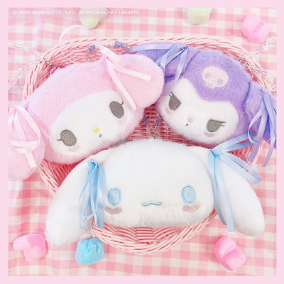 粧美堂 サンリオ　パステルカラートイシリーズ ぬいぐるみマスコット マイメロディ 粧美堂 サンリオ パステルカラートイシリーズ ぬいぐるみ