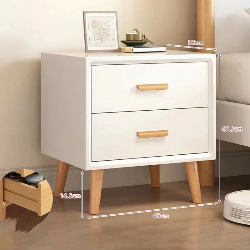 新型の実木ベッドヘッドキャビネット多種の色を選ぶことができて荷重力が強くて環境保護の材質無毒無味推薦に値する！-84