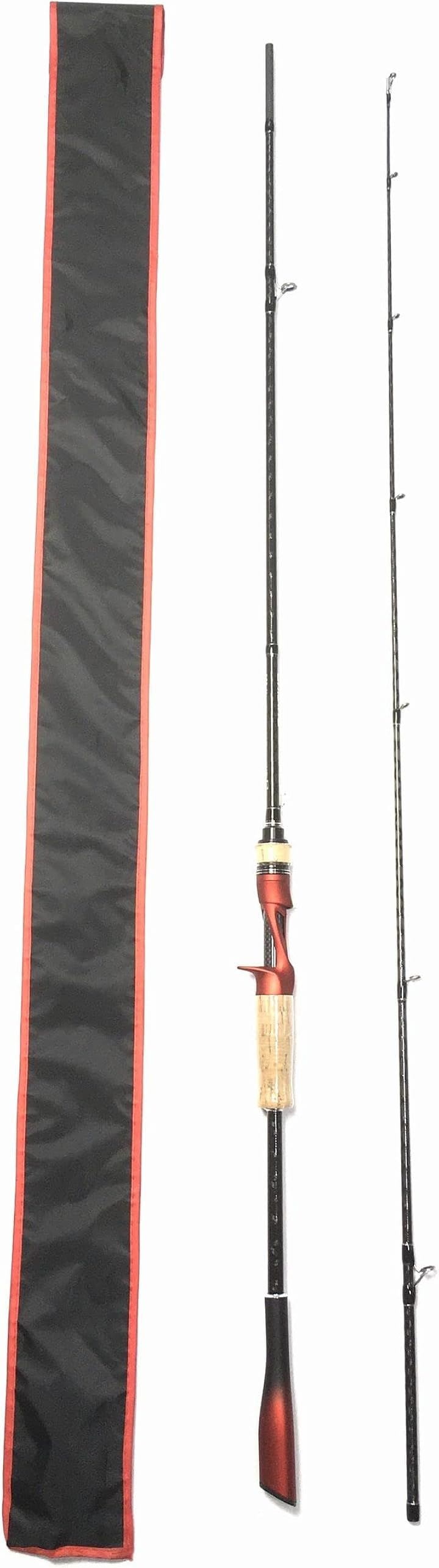 7フィート 2.1m ベイトロッド 2ピース バスロッド シーバスロッド トラウトロッド ロックフィッシュロッド(7ft(2.1m)ベイトロッド2ピース(M), 7ft) 7フィート 2.1m ベイトロッド 2ピース バスロッド シーバスロッド トラウトロッド ロックフィッシュロッド(7ft(2.1m)ベイトロッド2ピース(M), 7ft)