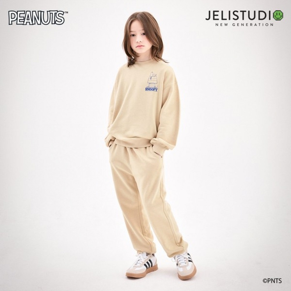 [Jelly Studio] スヌーピーベーシックトップ＆ボトムスーツ