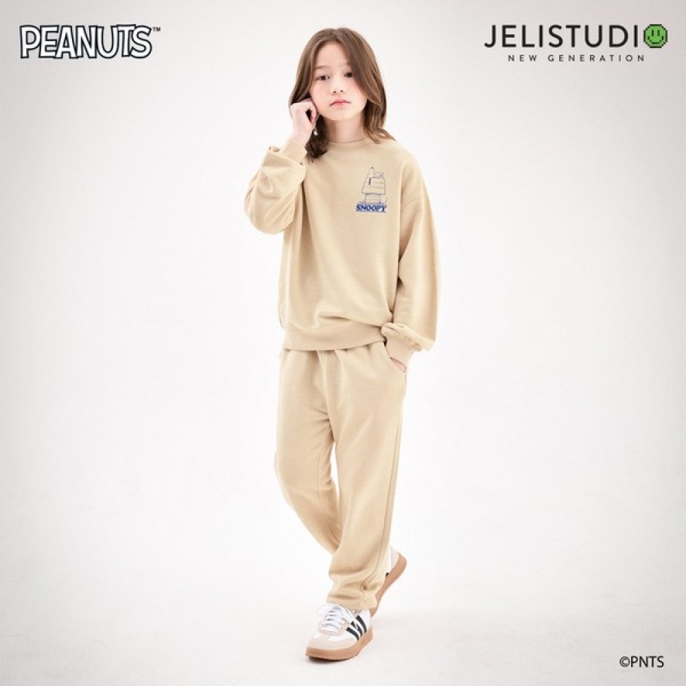 [Jelly Studio] スヌーピーベーシックトップ＆ボトムスーツ
