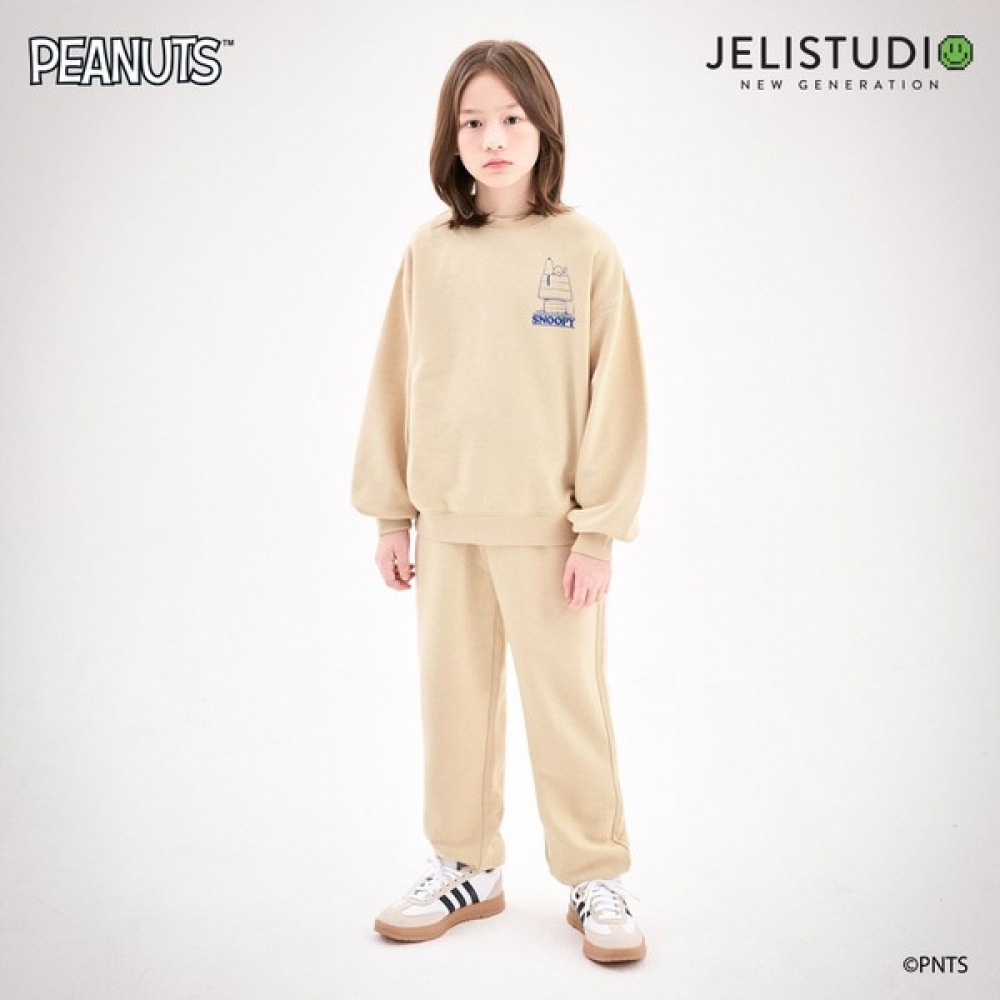 [Jelly Studio] スヌーピーベーシックトップ＆ボトムスーツ