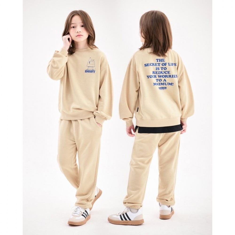 [Jelly Studio] スヌーピーベーシックトップ＆ボトムスーツ