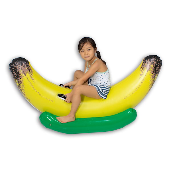 サンリオ キティ バナナボート 浮き具 浮き輪 140cm(浮き輪