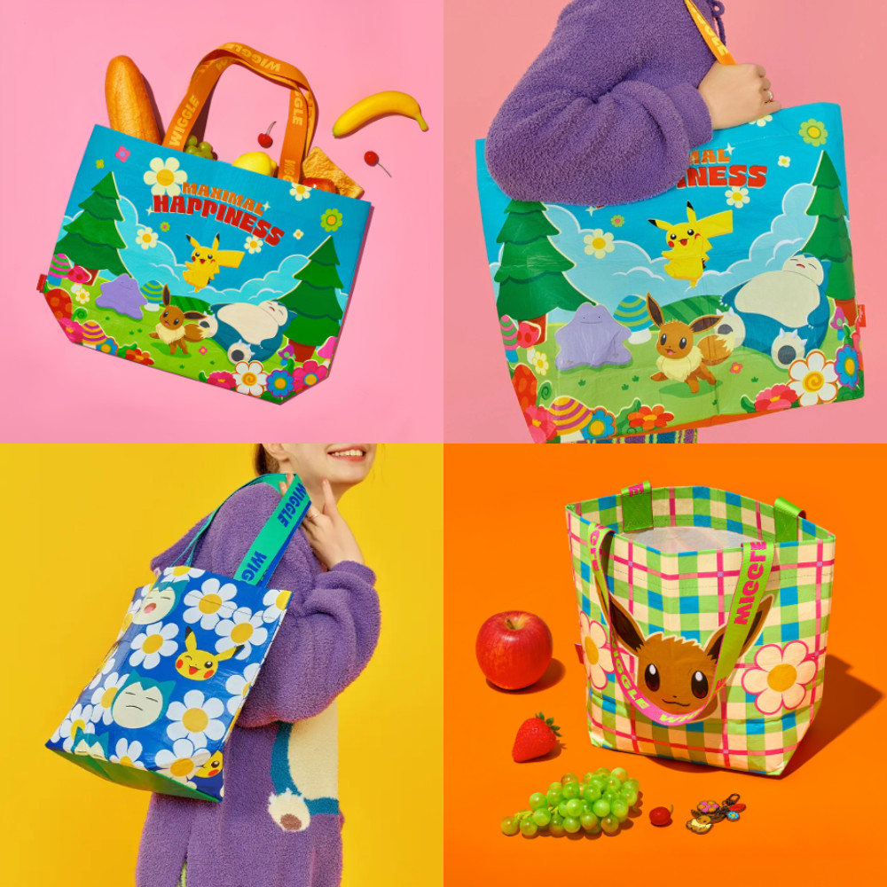 Qoo10] WIGGLE WIGGLE ポケモン バッグ・ポーチ・バッグチャーム