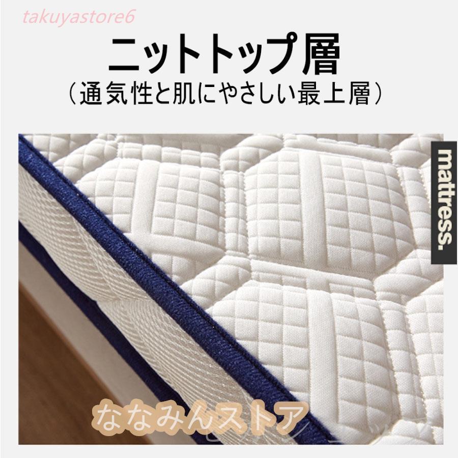 マットレス 通気 天然ラテックス シングル 腰痛 折りたたみ 高反発 59cm 高反発マットレス 寝具 腰痛対策 体圧分散 安い 抗菌 リラックスマットレス 90×200